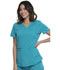 Photograph of Dickies Dickies Balance V-Neck Top in Teal Blue