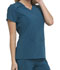Photograph of Dickies Every Day EDS Essentials Mock Wrap Top in Caribbean Blue