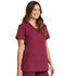 Photograph of Dickies EDS Signature Mock Wrap Tunic in Wine
