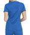 Photograph of Dickies Dickies Balance V-Neck Top With Rib Knit Panels in Royal