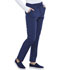 Photograph of Simply Polished Women Mid Rise Straight Leg Drawstring Pant Blue EL122-NAV