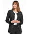 Photograph of Simply Polished Women Snap Front Warm-up Jacket Black EL300-BLK