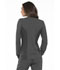 Photograph of Simply Polished Women Snap Front Warm-up Jacket Gray EL300-PWT