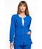 Photograph of Simply Polished Women Snap Front Warm-up Jacket Blue EL300-ROY