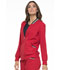 Photograph of Simply Polished Women Bomber Jacket Red EL310-RED