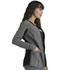Photograph of Simply Polished Women Zip Front Jacket Gray EL325-HGY