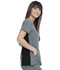 Photograph of Simply Polished Women V-Neck Top Gray EL604-HGY
