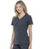Photograph of Simply Polished Women V-Neck Top Gray EL604-PWT