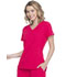 Photograph of Simply Polished Women V-Neck Top Red EL604-RUE