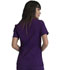 Photograph of Simply Polished Women Mock Wrap Top Purple EL620-EGG
