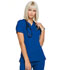 Photograph of Simply Polished Women Mock Wrap Top Blue EL620-ROY