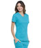 Photograph of Simply Polished Women Mock Wrap Top Blue EL620-TLB