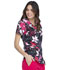 Photograph of Prints a La Mode Women V-Neck Top All A Bloom EL715-ABLO