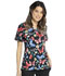 Photograph of Prints a La Mode Women Shaped V-Neck Top Let's Just Wing It EL760-LEJW