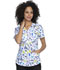 Photograph of Prints a La Mode Women V-Neck Top A Brush Of Color EL763-ABUH