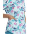 Photograph of ScrubStar Women Printed V-neck Top Let's Get Weird WD709X47-LHGW