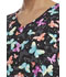 Photograph of ScrubStar Women Printed V-neck Top Sparkling Butterflies WD710X47-SPBR