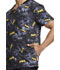 Photograph of ScrubStar Men Mens Sport Printed V-Neck Top Holy Bat Signal WD724X47-DMYB