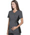 Photograph of ScrubStar Women Maternity Flexible Mock-Wrap Top Gray WD800-RWWM