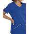 Photograph of ScrubStar Women V-neck Top Blue WD818-GAB