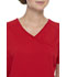 Photograph of Walmart USA Premium Rayon Women Women's Mock Wrap Top Chili Red WM818-CLRE