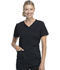 Photograph of Walmart USA Premium Rayon Women Premium Mock Wrap Top Black WM862-BLK