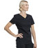 Photograph of Walmart USA Premium Rayon Women Premium Mock Wrap Top Black WM862-BLK