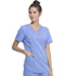 Photograph of Walmart USA Premium Rayon Women Premium Mock Wrap Top Blue WM862-CIE