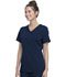 Photograph of Walmart USA Premium Rayon Women Premium Mock Wrap Top Blue WM862-IND