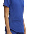Photograph of Walmart USA Premium Rayon Women Ultimate Criss-Cross V-Neck Top Electric Blue WM900A-EBW