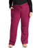 Photograph of WW Revolution Women Mid Rise Moderate Flare Drawstring Pant Red WW120T-WIN