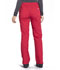 Photograph of Workwear WW Professionals Women Mid Rise Straight Leg Drawstring Pant Red WW160-RED