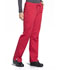 Photograph of Workwear WW Professionals Women Mid Rise Straight Leg Drawstring Pant Red WW160-RED