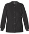 Photograph of Luxe Women Snap Front Jacket Black 1330-BLKV
