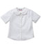 Photograph of Classroom Girl Girls Short Sleeve Peter Pan Blouse White 57552-WHT