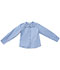 Photograph of Classroom Junior Junior Long Sleeve Peter Pan Blouse Blue 57884-BLUU