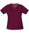 Photograph of Dickies Gen Flex V-Neck Top in D-Wine
