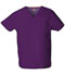 Photograph of Dickies EDS Signature Unisex Tuckable V-Neck Top in Eggplant