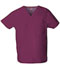 Photograph of Dickies EDS Signature Unisex Tuckable V-Neck Top in Wine