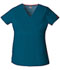 Photograph of Dickies EDS Signature Mock Wrap Top in Caribbean Blue