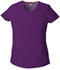 Photograph of Dickies EDS Signature V-Neck Top in Eggplant