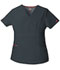 Photograph of Dickies EDS Signature Mock Wrap Top in Pewter
