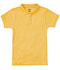 Photograph of Classroom Girl Girls Short Sleeve Fitted Interlock Polo Yellow CR858Y-GOLD