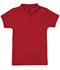 Photograph of Classroom Girl Girls Short Sleeve Fitted Interlock Polo Red CR858Y-RED