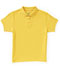 Photograph of Classroom Girl Girls Short Sleeve Fitted Interlock Polo Yellow CR858Y-YEL