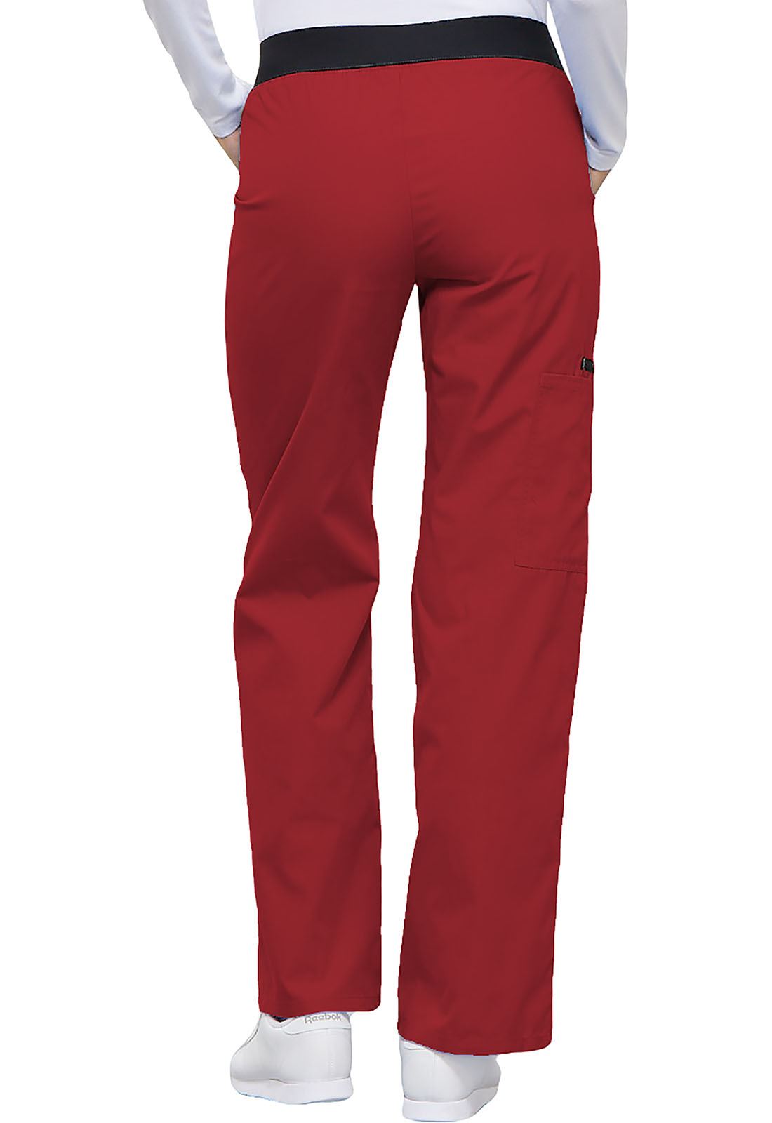 Flexibles Mid Rise Knit Waist Pull-On Pant in Red 1031-REDB from ...