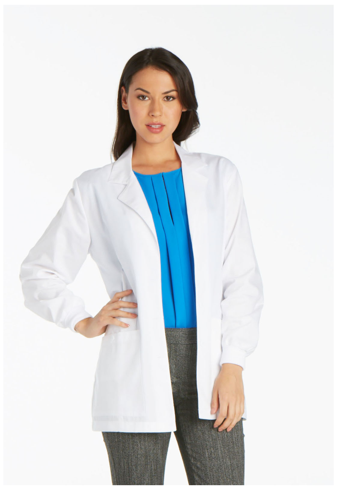 Unisex 40 Snap Front Lab Coat - WW350AB