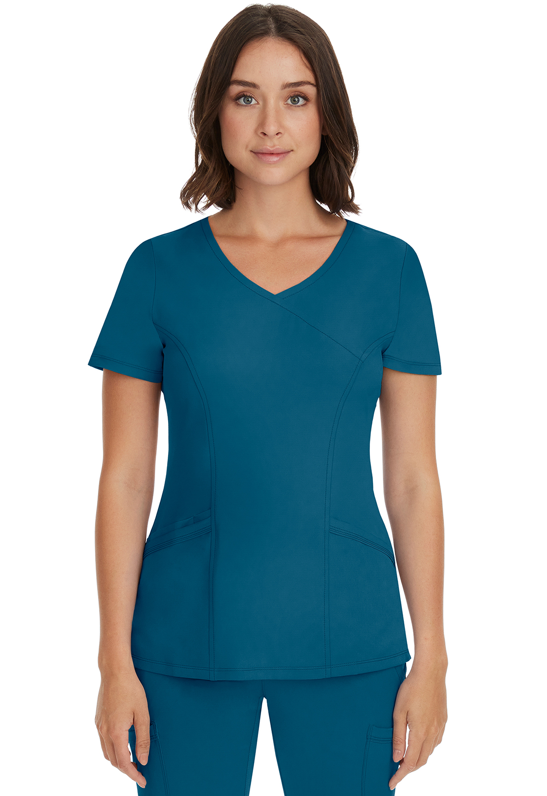 HH Works 2525 Madison 4 Pocket Medical Scrub Top-Healing Hands