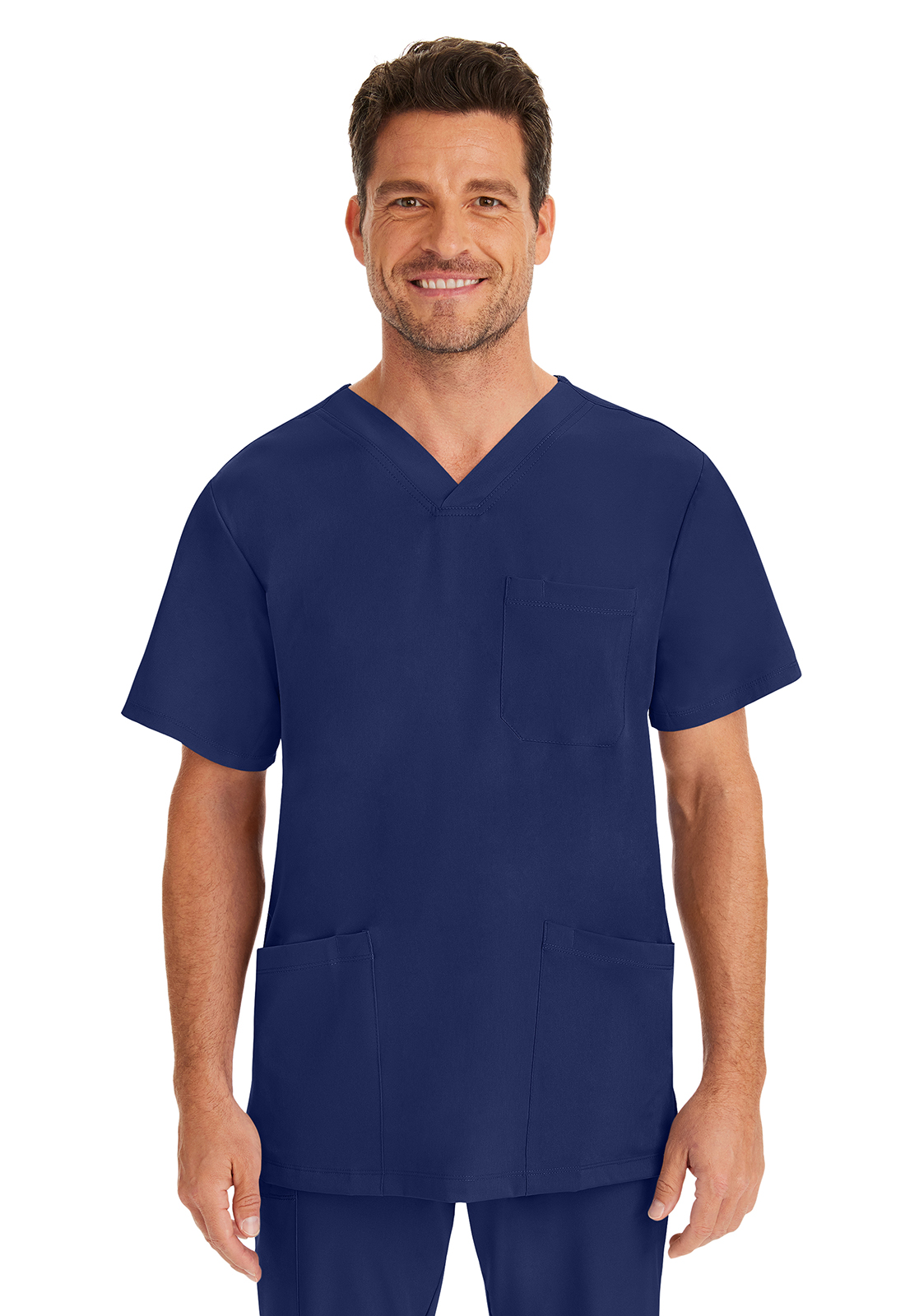 HH Works 2590 Mathew Men&#8216;s 4 Pocket Scrub Top-Healing Hands