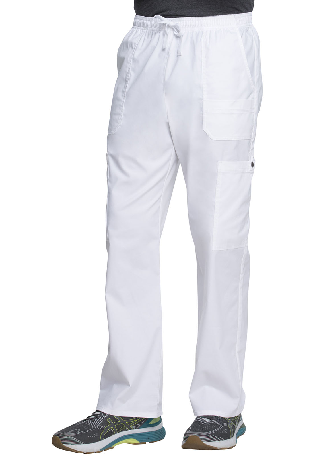 Dickies Gen Flex Men's Drawstring Cargo Pant in White from Dickies Medical